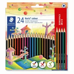 Staedtler Noris Colour Pencil Pre Sharpened- 24pcs