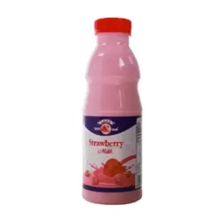 Safa Fresh Strawberry Flavored Milk Shake- 500ml (Delivery In Dubai Only)