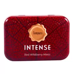Compass Intense Red Wildberry Mints Sugar Free Mouth Freshner- 20gms