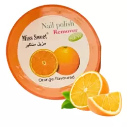 Miss Sweet Orange Fragranced Tissue Nail Polish Remover- 38pcs