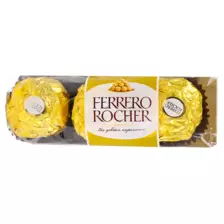 Ferrero Rocher Chocolate Truffles 40g Chocolate Balls with Nuts Finely Chopped,W