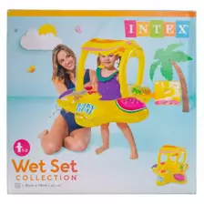 Intex Baby Float with Leg Holes- Yellow