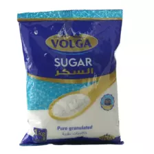 Volga Pure Granulated Sugar, 100 Percent Organic Sugar- 1kg