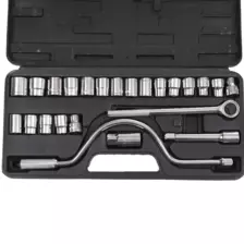 Dr. Socket Wrench Set Metric Tools Kit Durable Materials 24pcs
