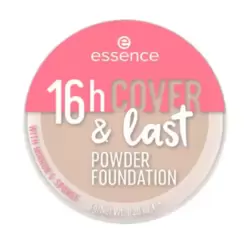 Essence 16H Cover And Lasts Waterproof, Mattifying Powder Foundation- 05 Classic Vanilla