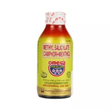 Methyl Salicylate Camphor Menthol Omega Pain Killer Liniment- 120ml