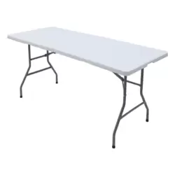 Heavy Duty Lightweight And Foldable Table For Multipurpose Works- White
