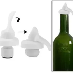 Plastic Reusable Leakproof Airtight Magical Expanded Bottle Lid Cap- 3pcs