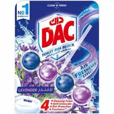 Dac Ragrance Boost Lavender Toilet Rim Block 50g