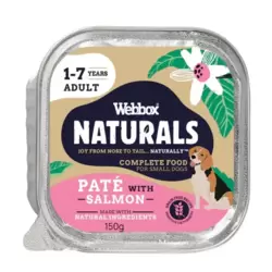 Webbox Naturals Food for Dogs Adult 1, 7 Years Old Dog, 150grm