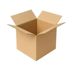 Hard Brown Cardboard Empty Carton Box For Packaging And Shifting- 45cm