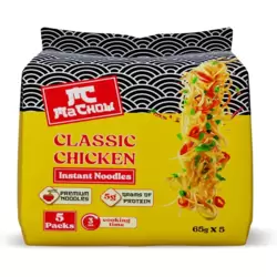 Machow Classic Chicken Instant Noodles 3min Cooking Time 325gms- 5X65gms