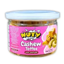 Nuty Nuty Toffee Flavor Cashew Nut- 120gms