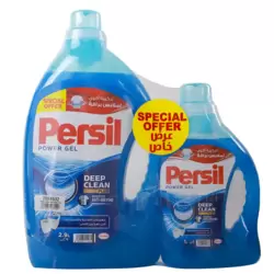 Persil Deep Clean High Foam Laundry Detergent Gel - (3+1 Liters)