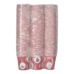 Hotpack Heavy Duty Paper Cups, Disposable Paper Cups, Size 6.5 Oz, 150 pcs