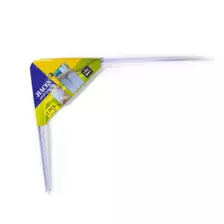 Jiacen 2pcs Shelf Bracket; Shelf Brackets; Metal Shelf 2Pc Set