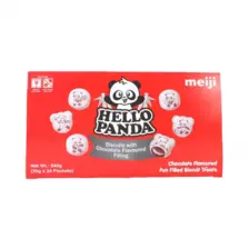 Hello Panda Biscuits with Chocolate Flavoured Filling - 840gms