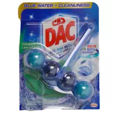 DAC Toilet Rim Block Blue Active Eucalyptus (50g)