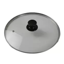 Beefit Tempered Glass Lid with Black Handle- 26cm