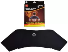 Lordex Fitness Tourmaline Self-heating Shoulder Support, LX-PH-M-Z-010, Black