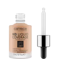 Catrice Water And Sweatproof HD Liquid Coverage Foundation 30ml- 040 Warm Beige