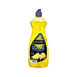 Loyal 5 In 1 Ginger and Lemon Scented Dishwashing Liquid With Natural Enzymes- 700ml