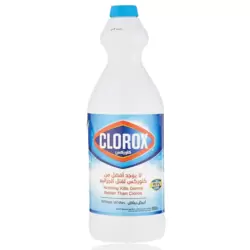 Clorox Original Household Cleaner, Clorox Original Liquid Bleach, Household Cleaner and Disinfectant, Kills 99.9% Germs and Viruses, 950ml