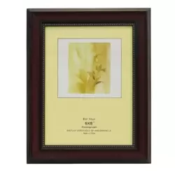 Real Glass And Thick Wooden Photo Frame For Graduation Certificate Documents- 21X26cm