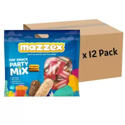 Mazzex Oat Mix Chocolate Party Pack Original And Chocolate Flavor Mixed- 12pcs of 400gms Bulk Pack