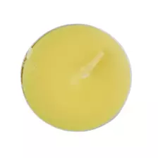 Sakha Scented Tea Light Candles With Lemon Fragrance For Decoration - Pack of 20 Candles
