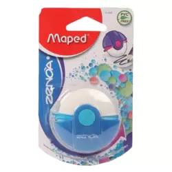 Maped Zenoa Eraser With Protective Plastic Case- Blue