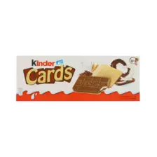 Kinder Cards Crispy Chocolate Biscuits- 128gms