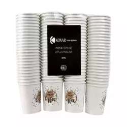 Kovar Double Walled Insulated Thick Disposable Paper Ripple Cup 8oz- 100pcs