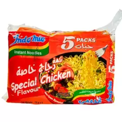 Indomie Halal Certified Special Chicken Flavor Instant Noodles- 5X75gms