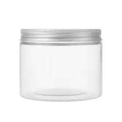 Kovar Airtight Round Plastic Storage Container Set Transparent With Leak Proof Lid- 6X350ml
