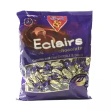 Al-Seedawi Eclairs Caramel with Fine Chocolate Center Toffee Pack- 1kg