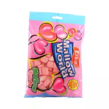 Erko Mallow World Hearts Marshmallow Candy, 120 Gm