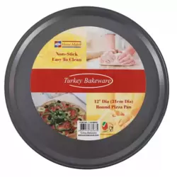 Home Maker AVCI Non-Stick Easy to Clean-Round Shape Pizza Pan-31cm