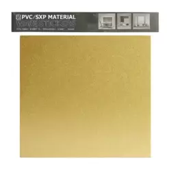 Home Decor PVC and SXP Material Ware Stickers- Golden