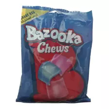 Bazooka Chews, Flavoured Chewy Candy, Chew Gum Bag- 120gms
