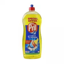 Pril Cold Power Dishwash Liquid, Lemon Dishwash Liquid- 1.5Ltr