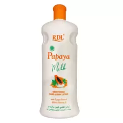 RDL Papaya Extract Whitening Hand and Body Lotion with Vitamin E Moisturizes Skin- 600ml