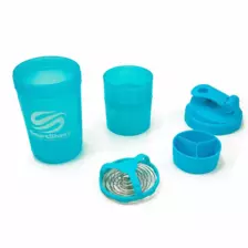 Smart Shake Shaker Cup Neon Blue