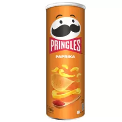 Pringles Paprika Flavored Potato Chips- 165gms