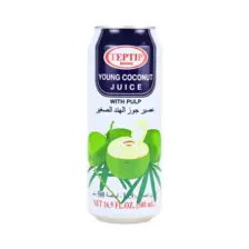Teptip Young Coconut Juice with Pulp - 500ml