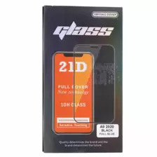 21D Full Cover 10H Hardness Tempered Glass, Shock Resistant, Anti Scratch, Screen Protector- A9 2020