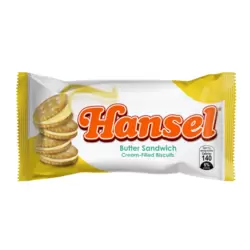 Hansel Cream-Filled Butter Sandwich Biscuits- 31gms