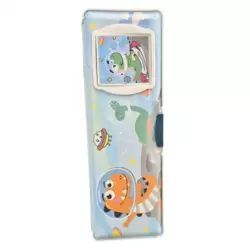 Cute Dinosaur Themed Kids Multifunctional Pencil Case with Build In Calculator