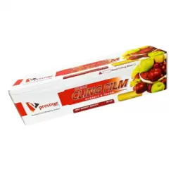 Prestige Clear Cling Film Durable And Tough, Excellent Food Wrapping Solution- 200sqft