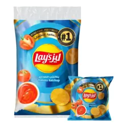 Lays Intense Tomato Ketchup Flavored Potato Chips- 12gms